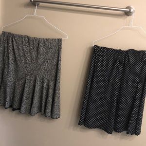 Motherhood Maternity skirts LOT 2